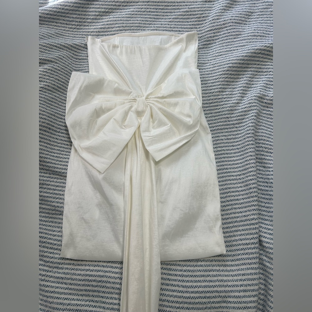 Lovely Day White Elegant Dress